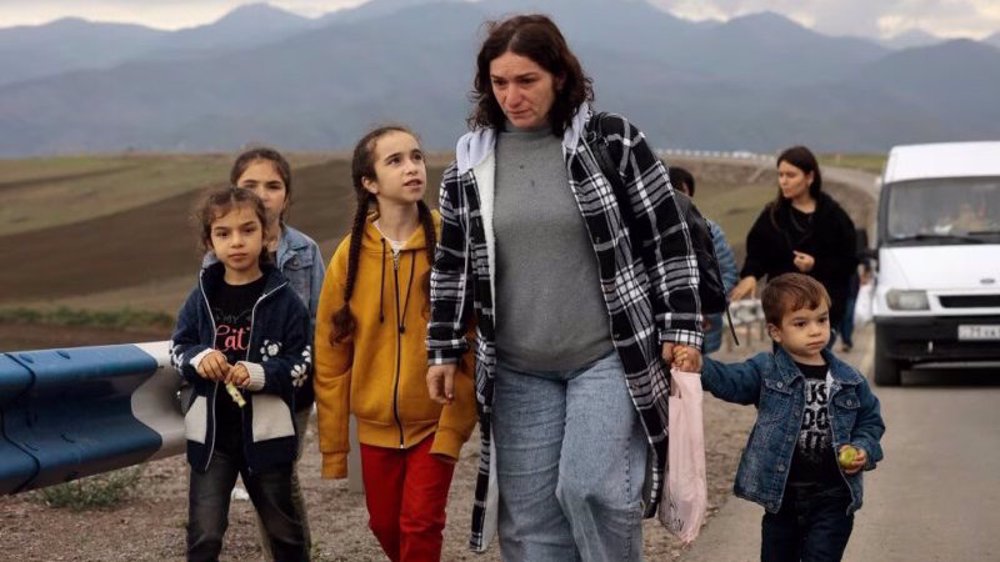 Nearly half of ethnic Armenians flee Nagorno-Karabakh: Armenia  