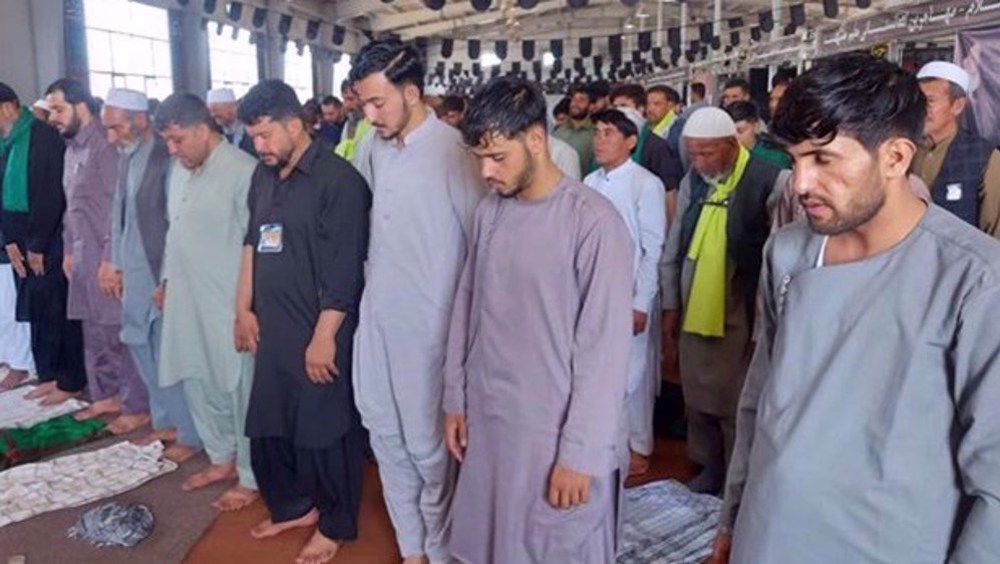 Afghans marching to Karbala to mark Arba’een