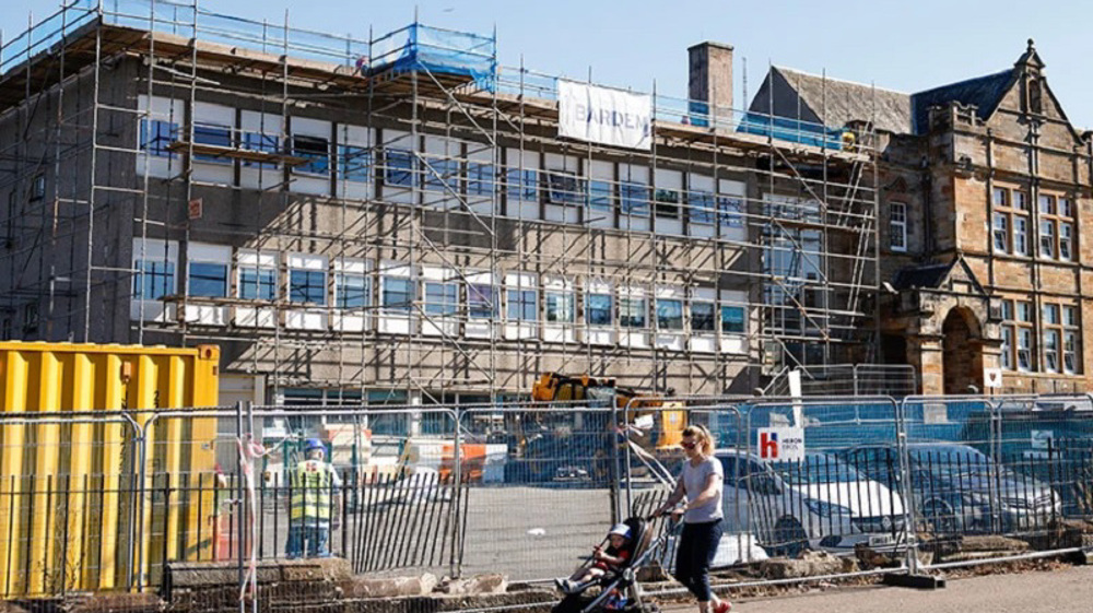 Hundreds of UK schools crumbling
