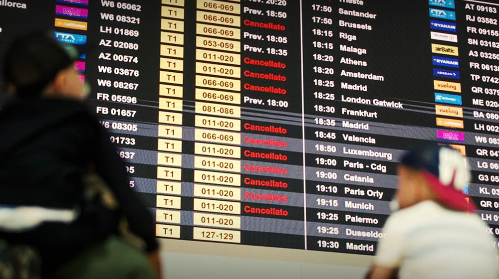 Widespread disruptions as Italy faces new airport strike