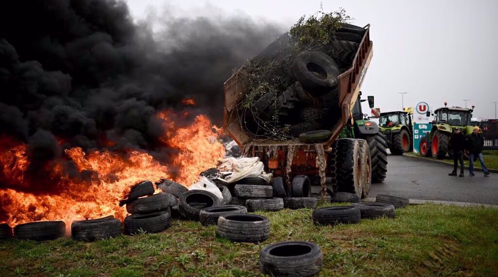 Farmers demonstrate against government regulations across France
