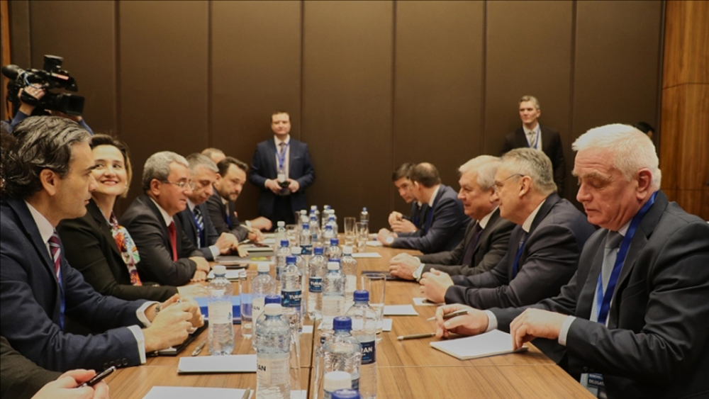 Iran, Russia, Turkey stress fighting terrorism, blast Israeli attacks on Syria