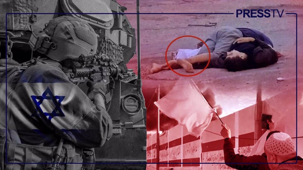White turns red: Israeli war machine kills Gazans waving white flags