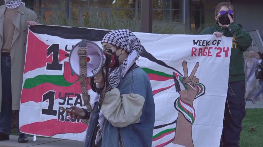 Protests continue around US against Gaza, Lebanon wars