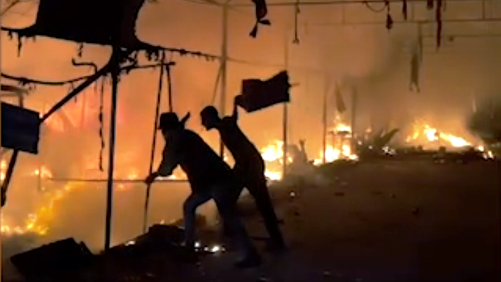 Palestinian refugees burned alive as Israel bombs tents at Gaza hospital