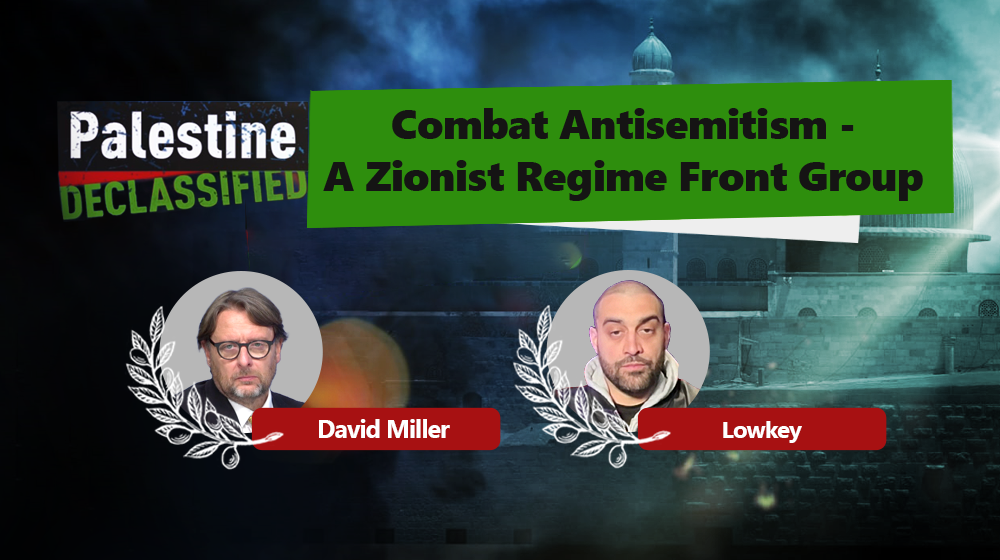 'Combat Antisemitism' - A Zionist regime front group