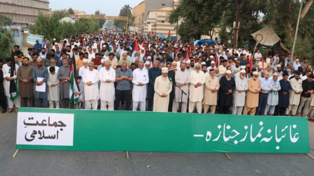 Pakistan's Jamaat-e-Islami holds prayer in absentia for Martyr Yahya Sinwar