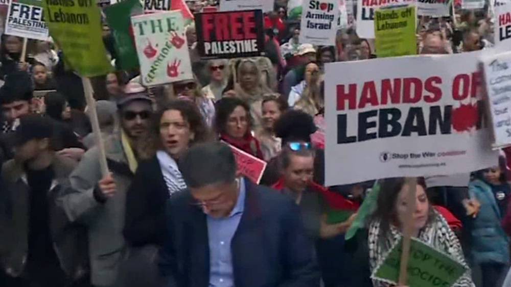 Un rassemblement à Londres réclame un embargo sur les armes contre Israël