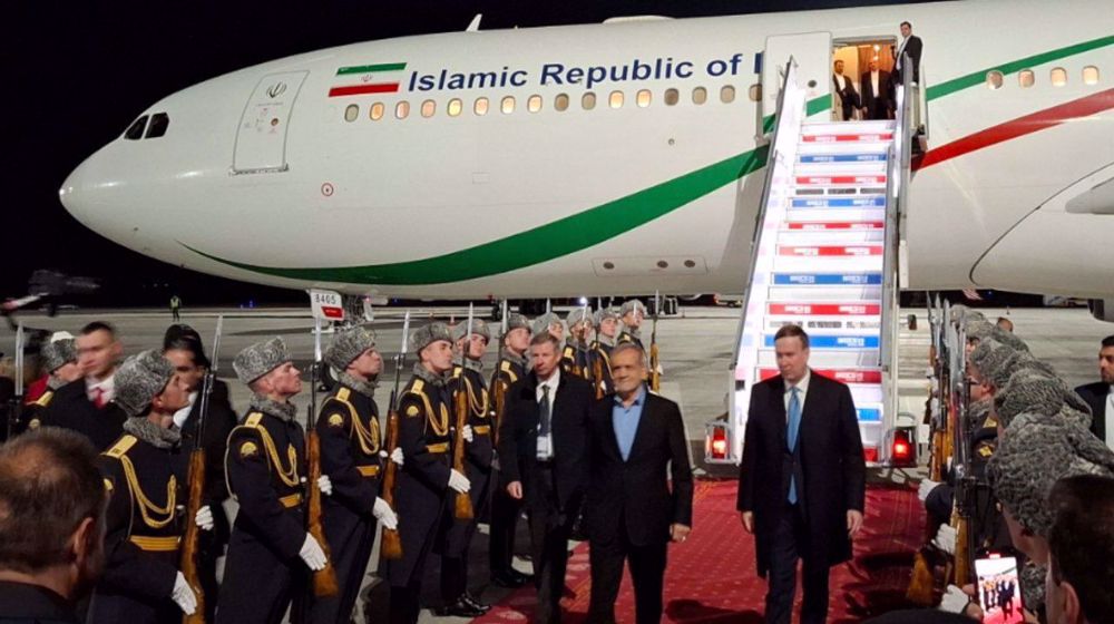 President Pezeshkian in Kazan for 2024 BRICS summit