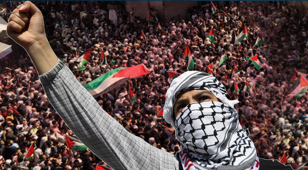 Jordanian protesters demand immediate end to Israeli genocide in Gaza