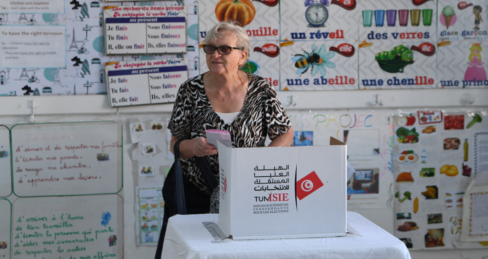 Tunisia votes with Saied set for re-election