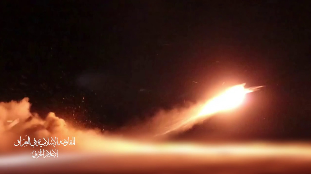 Iraqi resistance pounds Israeli military target with drones