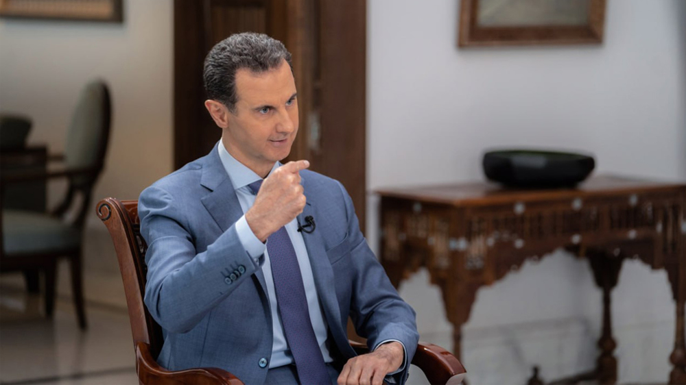 Syrian president vows to eliminate terrorism with force