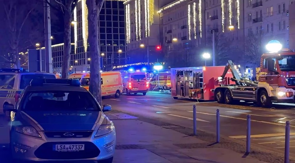 Suspected car attack on German Christmas market injures up to 80