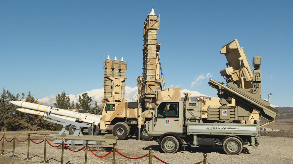 Iran unveils new domestically developed anti-ballistic, low-altitude defense systems
