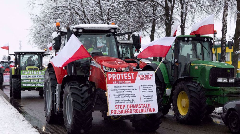 Pologne: des routes vers l'Ukraine bloqués par les agriculteurs