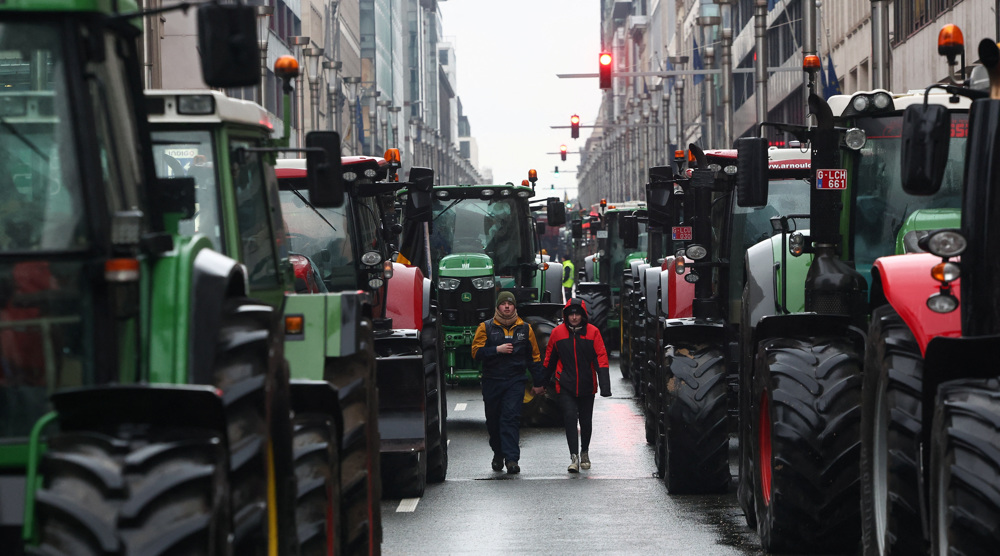 European farmers protests