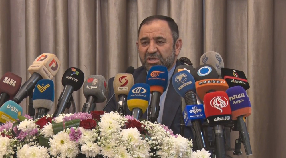 Iranian ambassador in Damascus highlights Islamic Revolution on its 45th anniv.