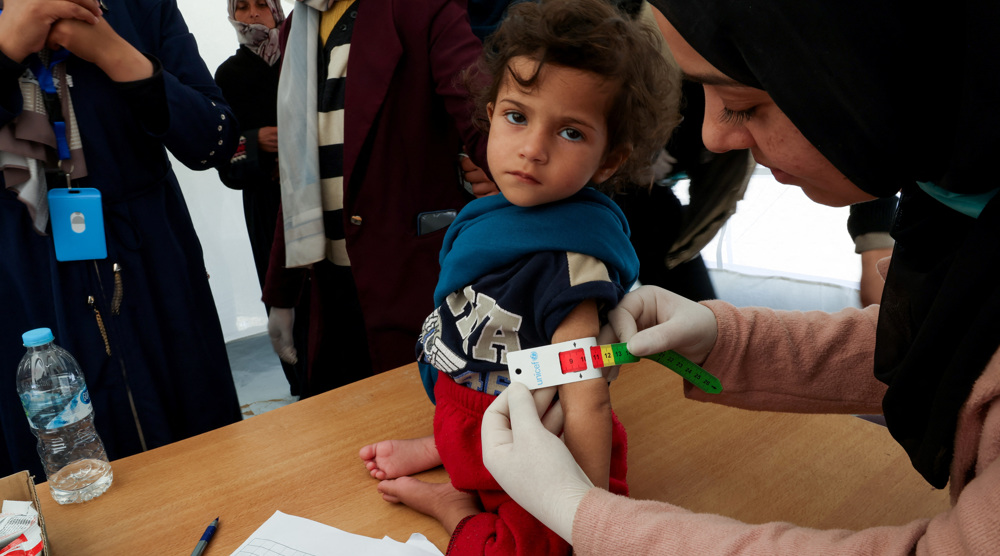 Gaza children die of hunger as UN, international community fail: Hamas 