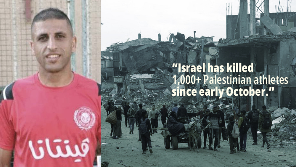 Palestinian national team footballer killed in Israeli airstrike in Khan Younis