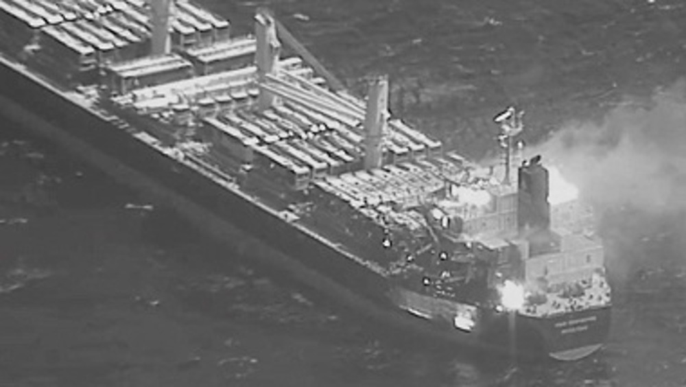 In first, Yemen forces strike Israeli, US ships in Indian Ocean: Spokesman