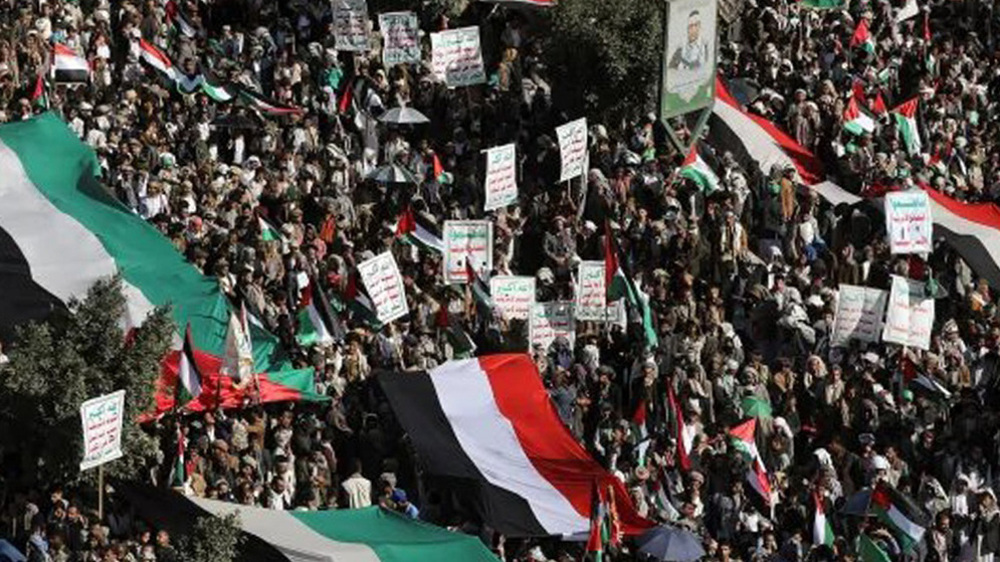 Des rassemblements massifs au Yémen pour soutenir les Palestiniens