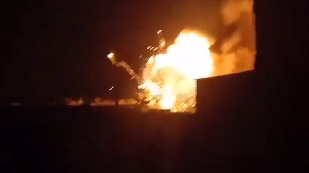 Raid d'Israël et des terroristes anti-Assad sur Alep