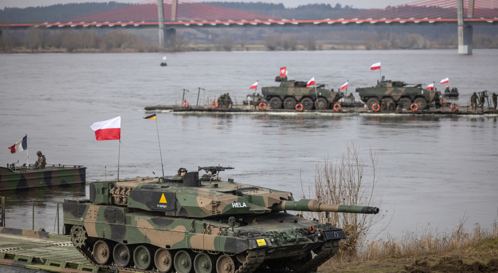 20,000 soldiers from nine US-led NATO countries take part in war games in Poland