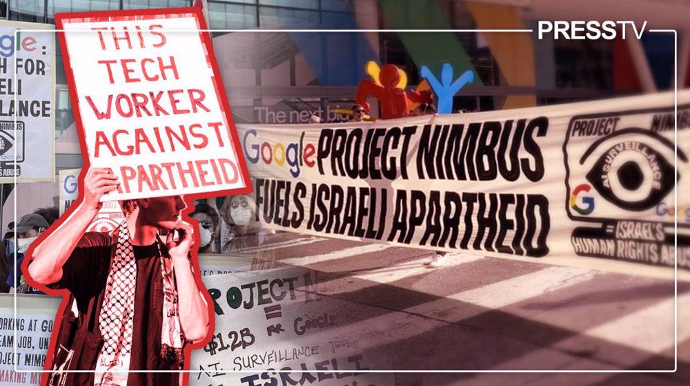 Google, Amazon workers protest; call on tech giants to cut Israel ties