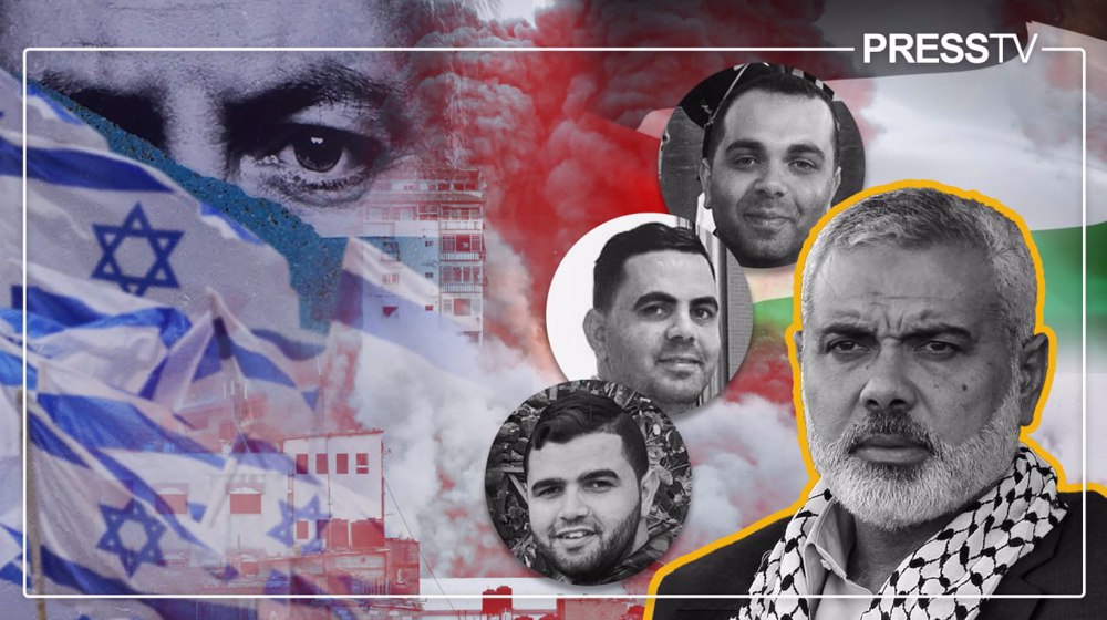 Zionist regime will drown in blood of Haniyeh’s children and other Palestinians