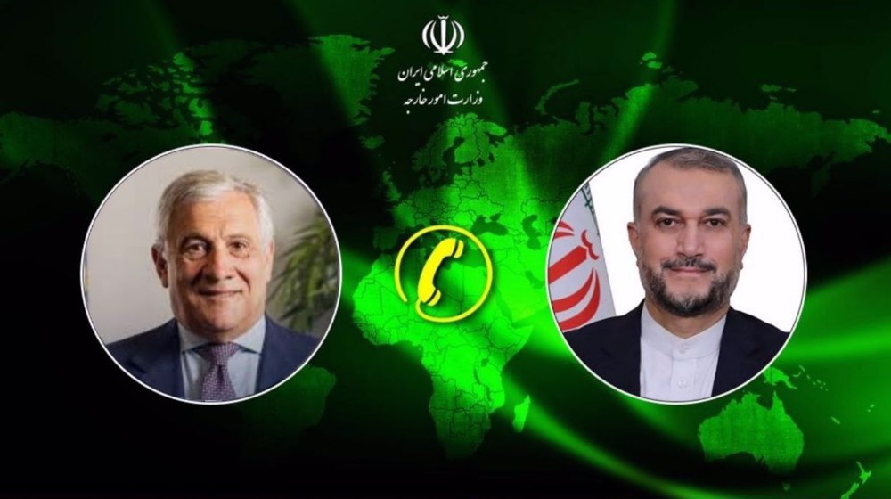 Iran urges Italy to make efforts to end Israel's genocide in Gaza