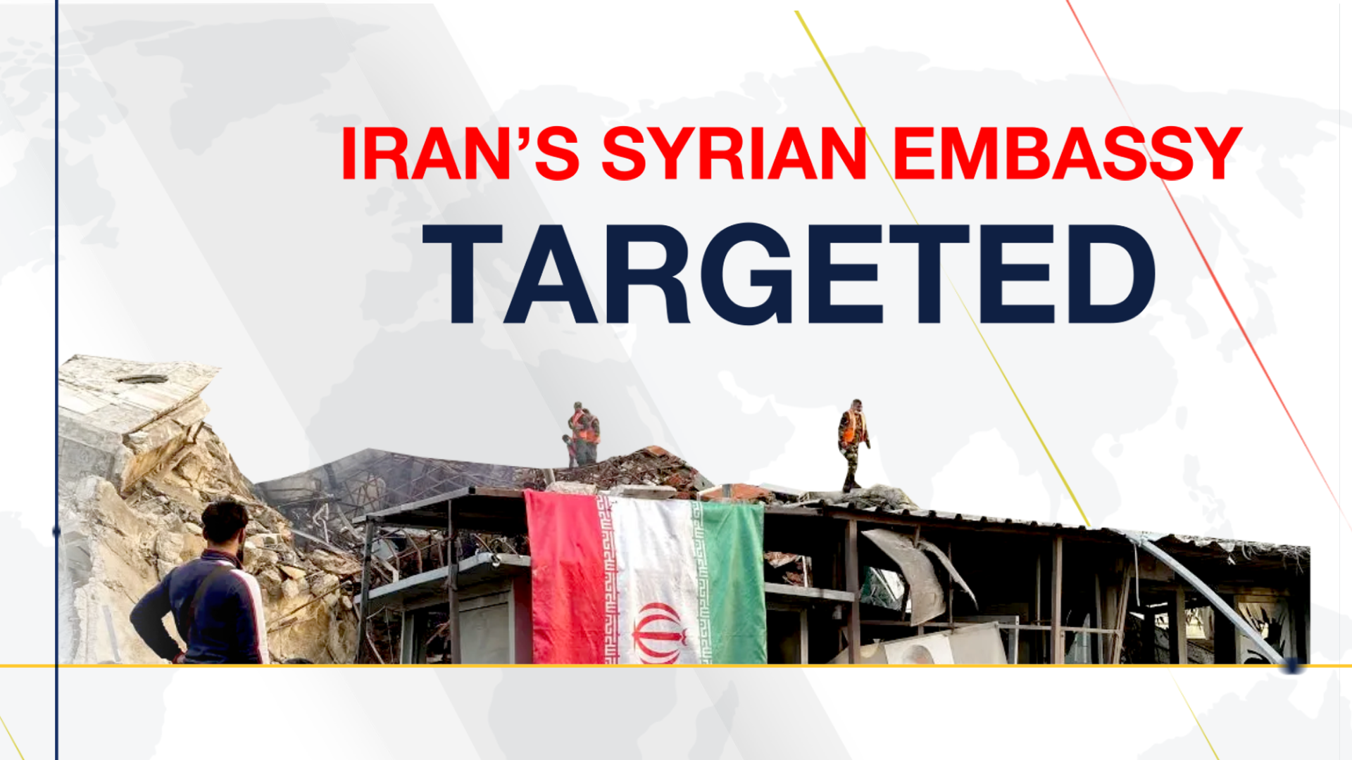 Iran's embassy in Syria targeted by Israel