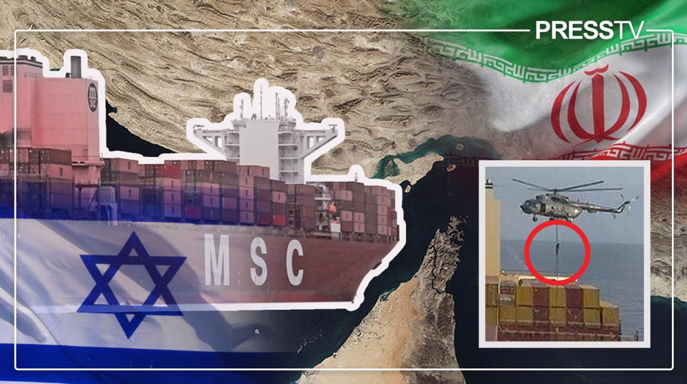 For US, seizure of Israeli ship is wrong but bombing of Iranian consulate is not