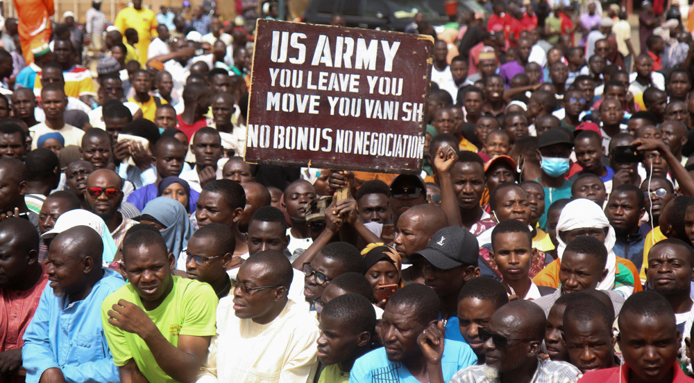 Hundreds rally in Niger for US departure, Russian support