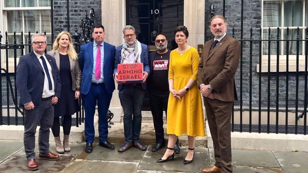70,000 pro-Palestine people in UK urge London to end arms exports to Israel