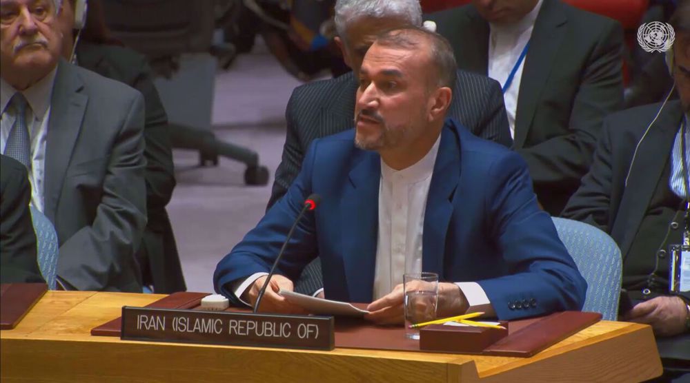 'Stop any further Israeli adventurism,' Iran FM tells Security Council
