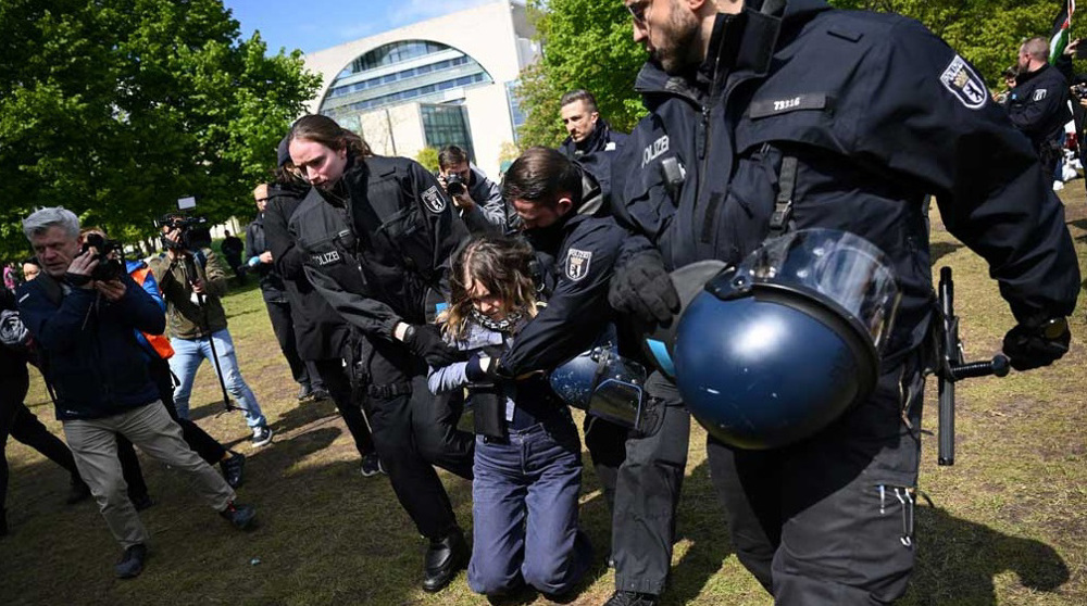 Germany clears pro-Gaza camp as US-style demos spread across Europe