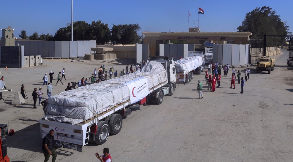 Gaza aid predicament 