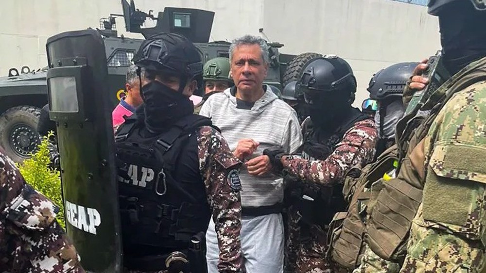 Iran calls for restraint, dialogue after Ecuador raid on Mexican embassy