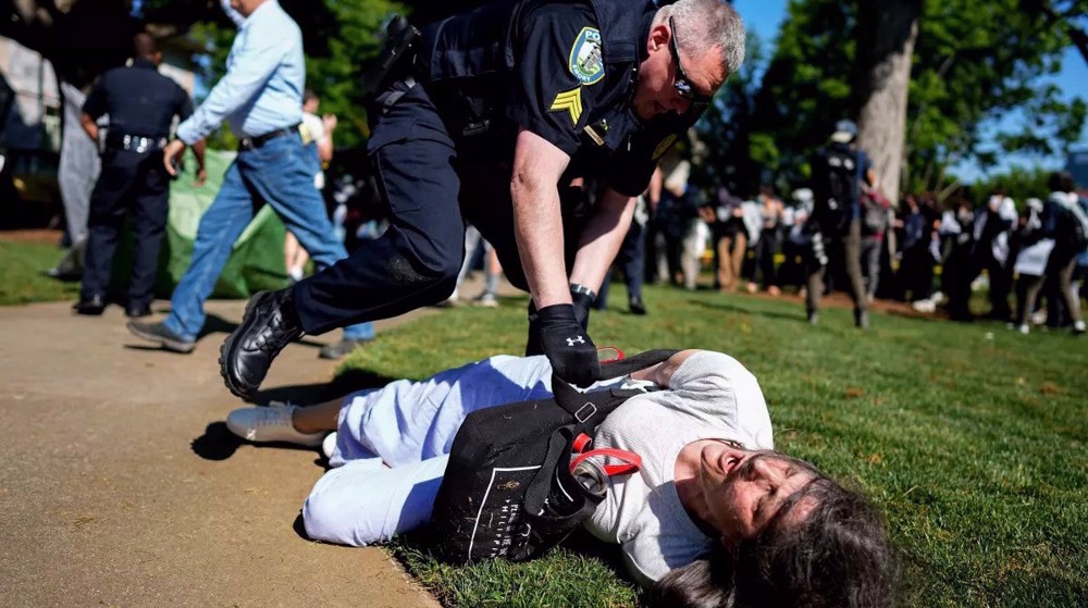 Majority of US college students support pro-Palestine campus protests: Poll