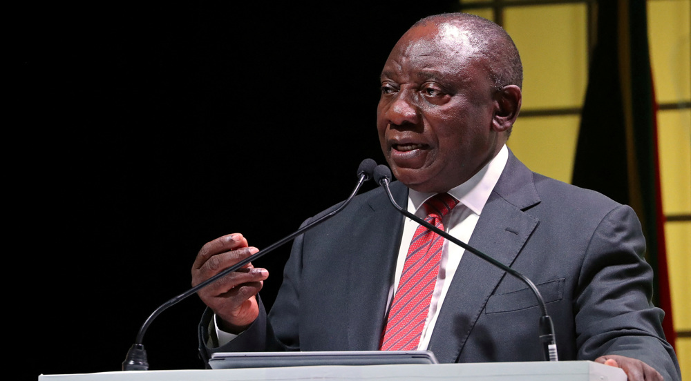 South Africa urges global response to end Palestinian sufferings