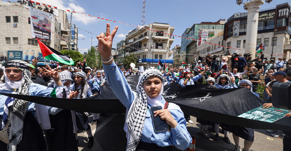 Palestinians mark anniversary of Nakba in shadow of Gaza war