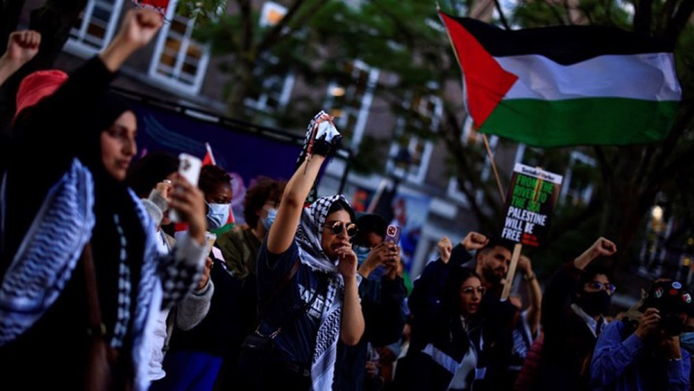 Des étudiants des universités britanniques commémorent les 76 ans de la Nakba