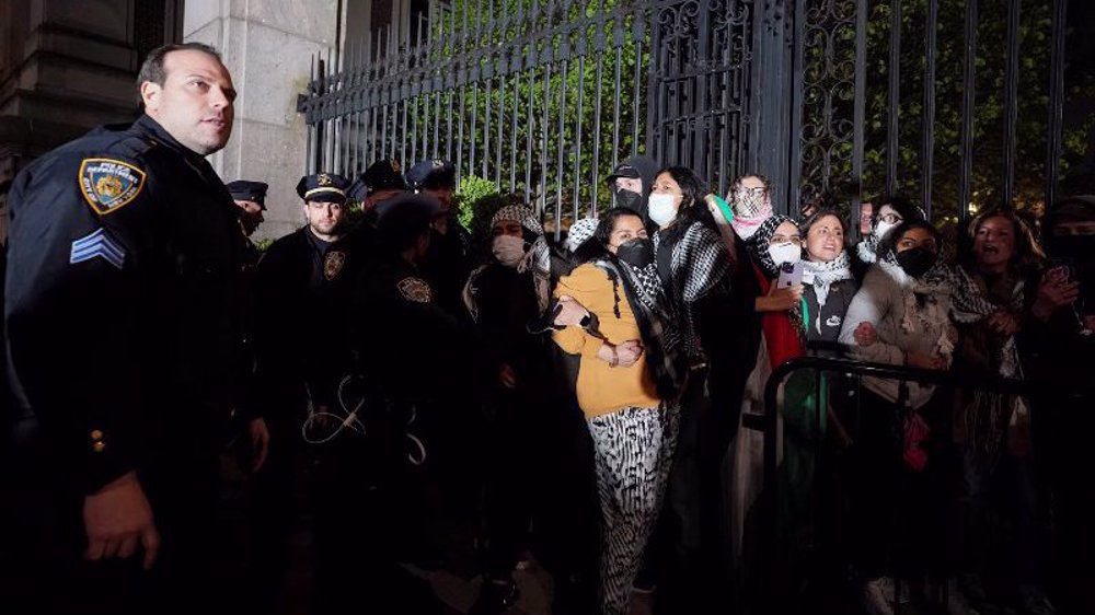 US police use tear gas, rubber bullet against pro-Palestinian students