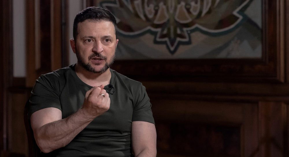 Zelensky asks NATO to shoot down Russian missiles