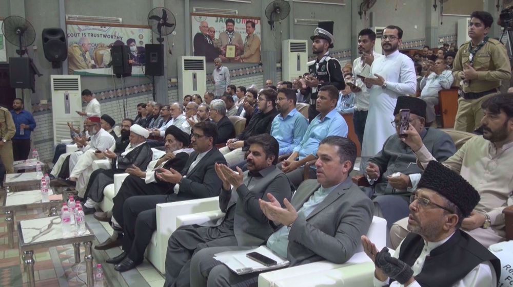Karachi honors late President Raeisi's pro-Palestinian legacy
