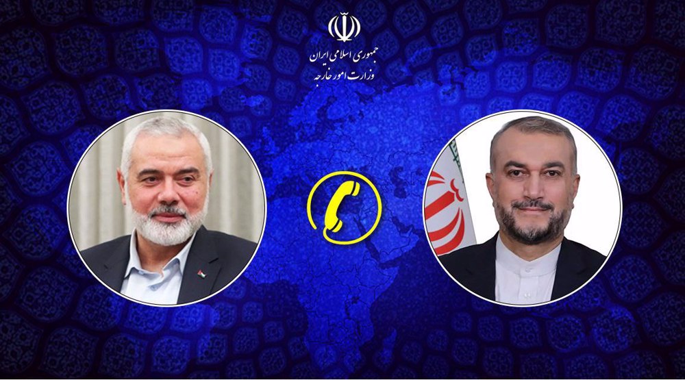 Ball in Israel's court over Gaza ceasefire, Hamas chief tells Iran FM