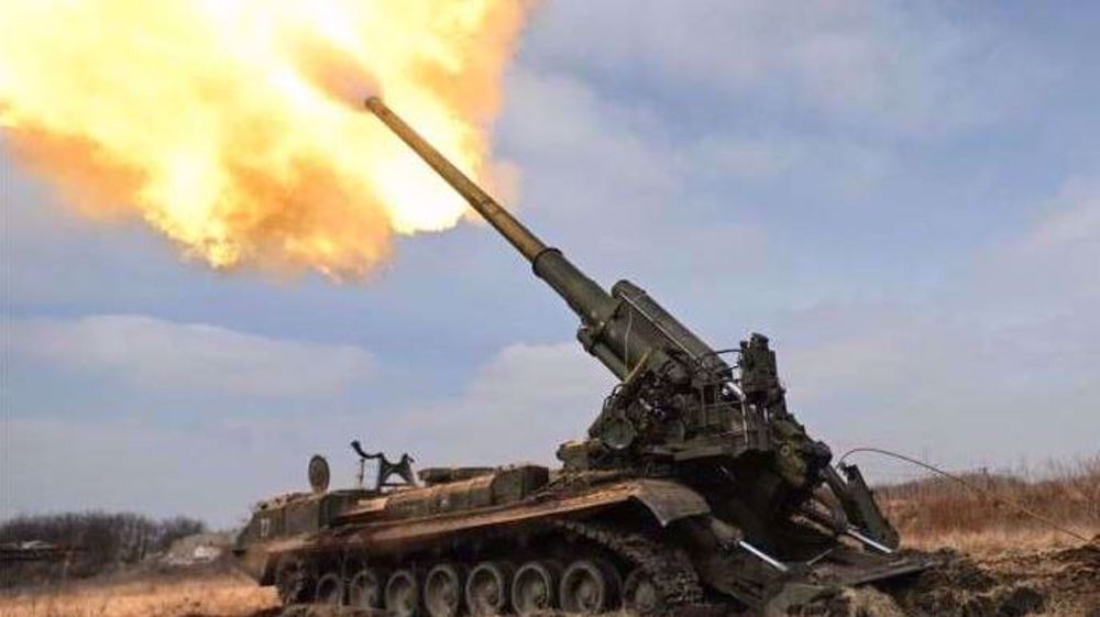 Russian forces down dozens of Ukrainian drones, rockets