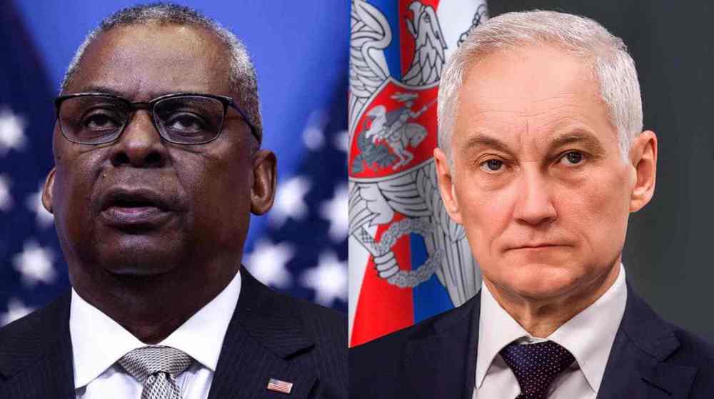 Pentagon chief calls Russia's new defense minister for first time