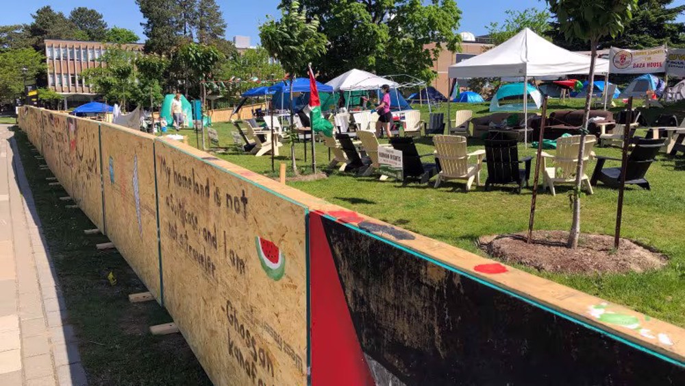 Canadian university sues own students over pro-Palestine encampment  
